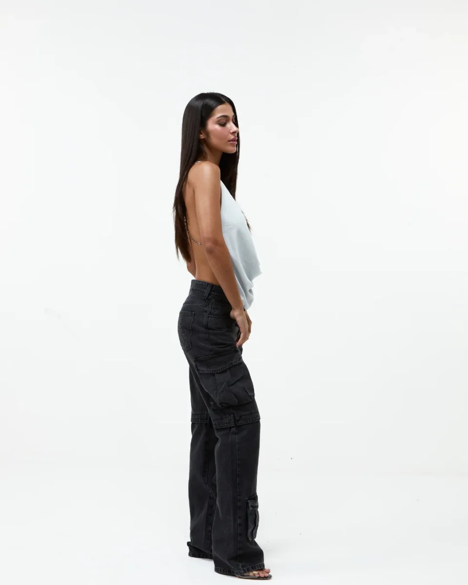 Blusa Degagê Chains Cinza - Image 4