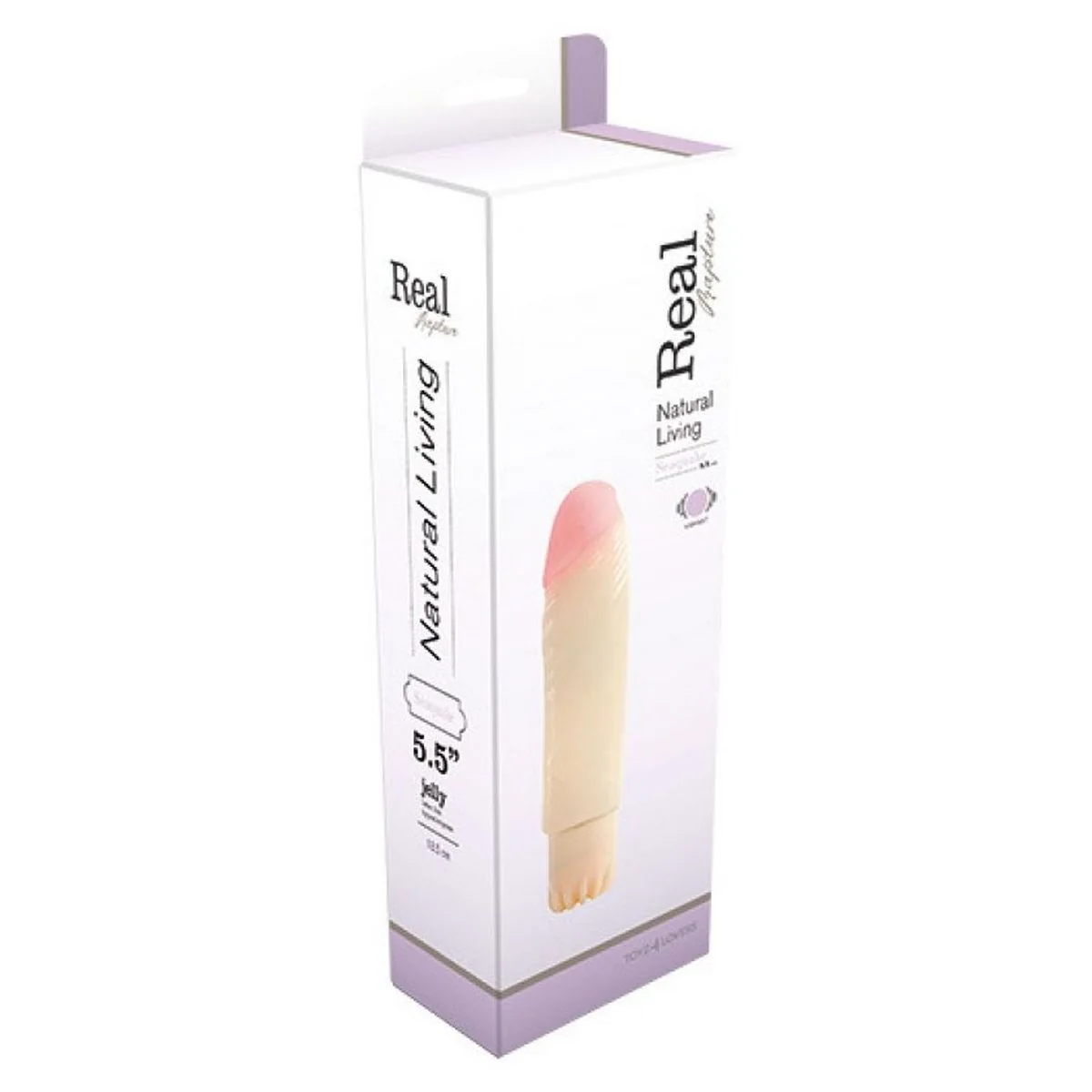 Vibrador Jelly Real Rapture Seaquake Branco — Vibração Ajustável | Compacto | 13.5cm - Image 4