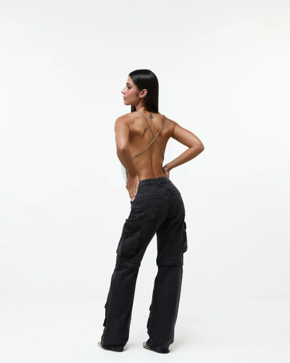 Blusa Degagê Chains Cinza - Image 6