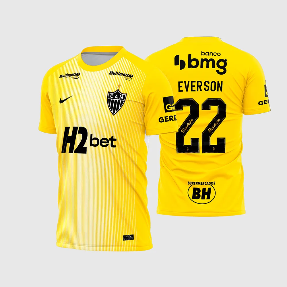 Arte Camisa Atlético Mineiro Goleiro 2026