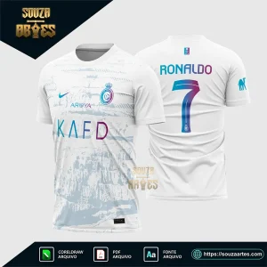 Arte Vetor Camisa Al-Nassr Terceira 2023 – 2024
