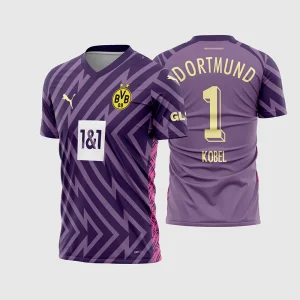 Arte Vetor Camisa Borussia Dortmund Goleiro I 2023 – 2024