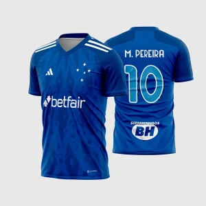 Arte Vetor Camisa Cruzeiro Titular 2024 – 2025