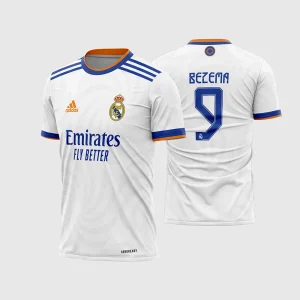Arte Vetor Camisa Real Madrid Local 2021-2022