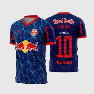 Arte Vetor Camisa Red Bull Bragantino Reserva 2025 – 2026