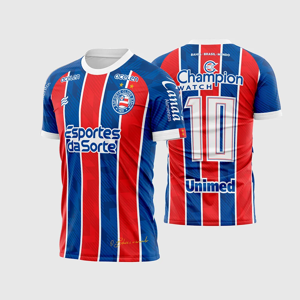 Arte Vetor Camisa Time Bahia Reserva 2023 – 2024 - Image 2