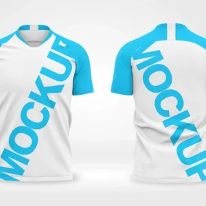 Mockup Camisa Gola Nike Raglan Editavel Corel Draw x7