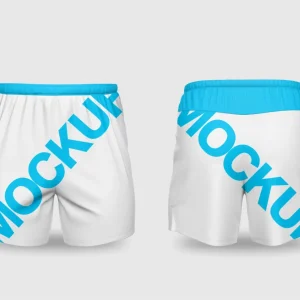 Mockup Short Masculino de Corrida Editavel Corel Draw X7