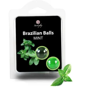 Bolinhas Explosivas Secret Play — Óleo Afrodisíaco com Sabor Menta para Sexo Oral