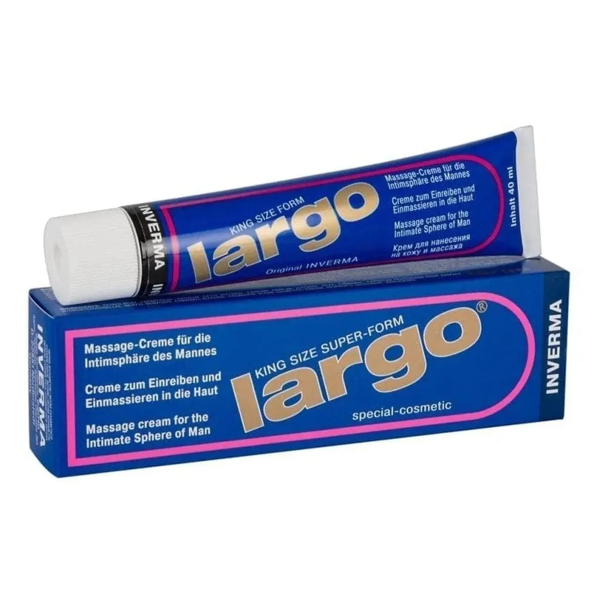 Creme Aumento do Pénis Largo Inverma 🔥 40ml | Resultados em 3 Dias | Ereições Mais Potentes