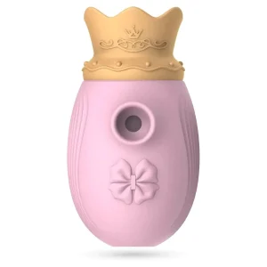 Estimulador Clítóris Sugador Monarch Rosa — 10 Modos Sucção e Língua | IPX5 | USB
