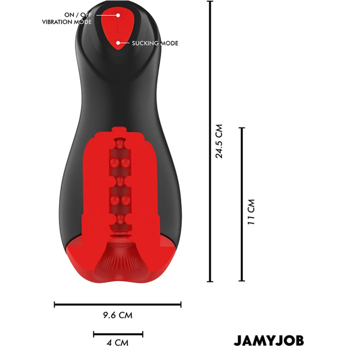 Masturbador Automático CORE-X JamyJob | Sucção + Vibração | 5+5 Modos | Recarregável - Image 3