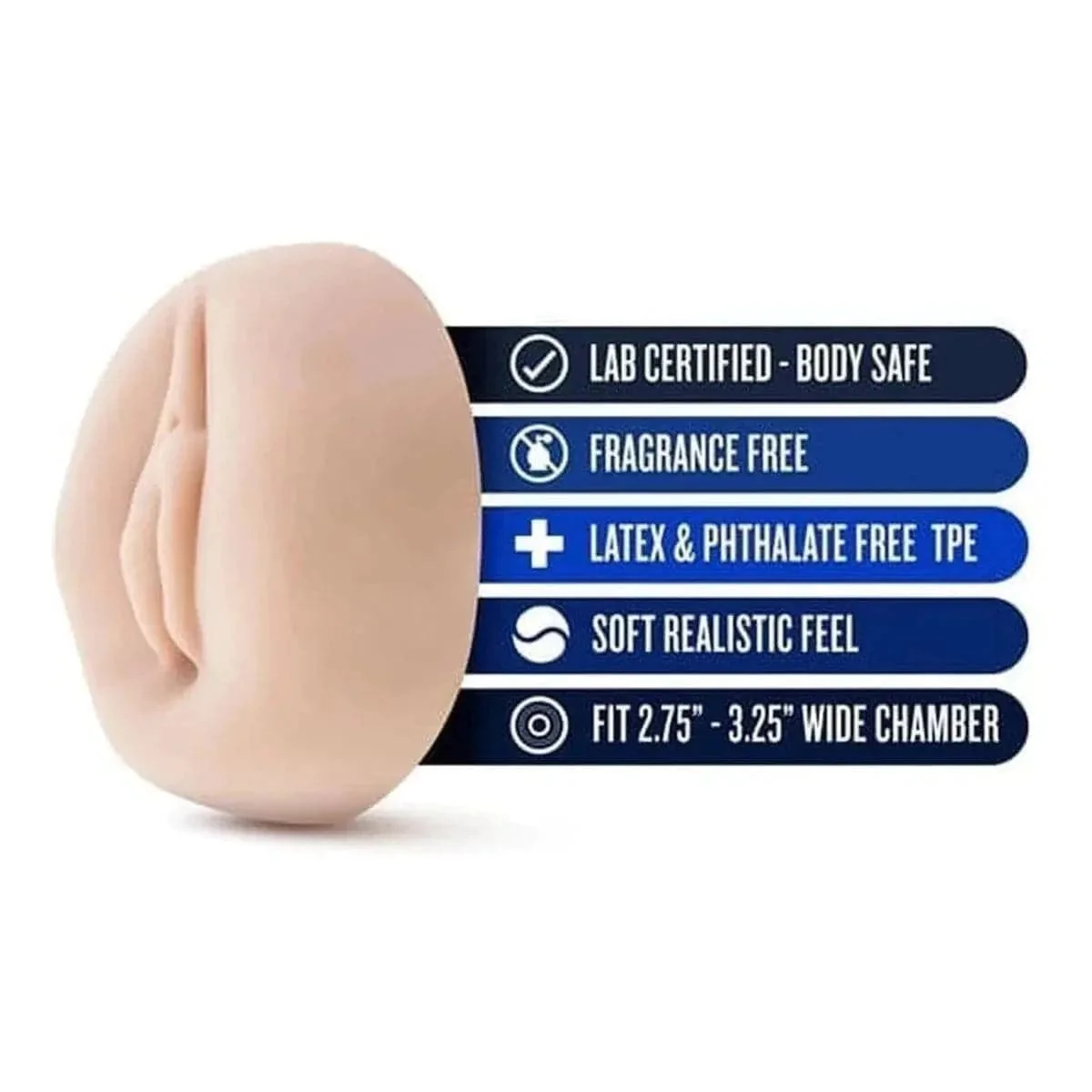 Manga para Bomba de Vácuo Vagina Performance Pele | Blush Novelties | Ø9cm - Image 6
