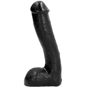Plug Anal W All Black Pénis Preto | Realista Avançado | 23cm Ø4.7cm